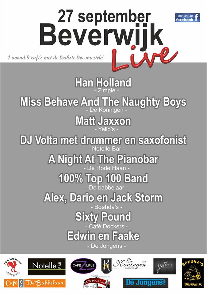 Beverwijk Live 27 september