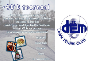 min 40 graden Toernooi