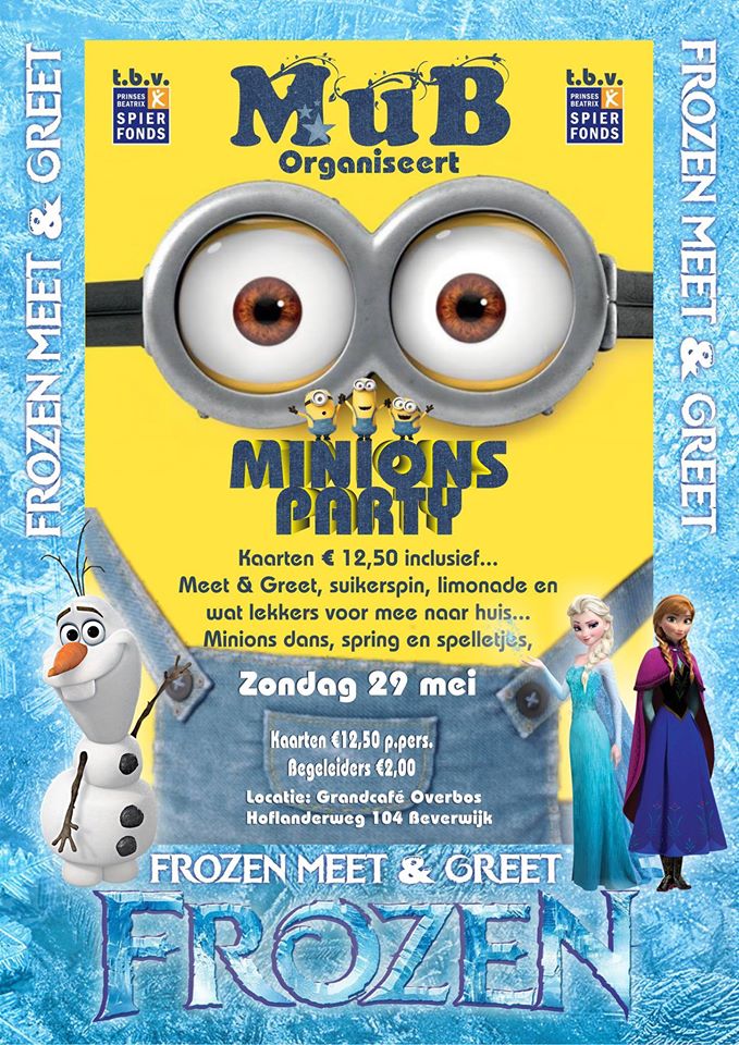 frozen minions party