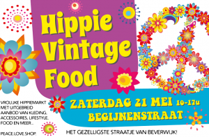 hippie vintage food market